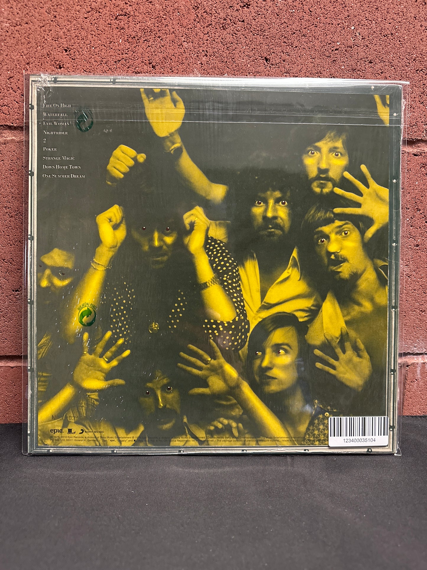 Used Vinyl:  Electric Light Orchestra ”Face The Music” LP (Clear Vinyl)