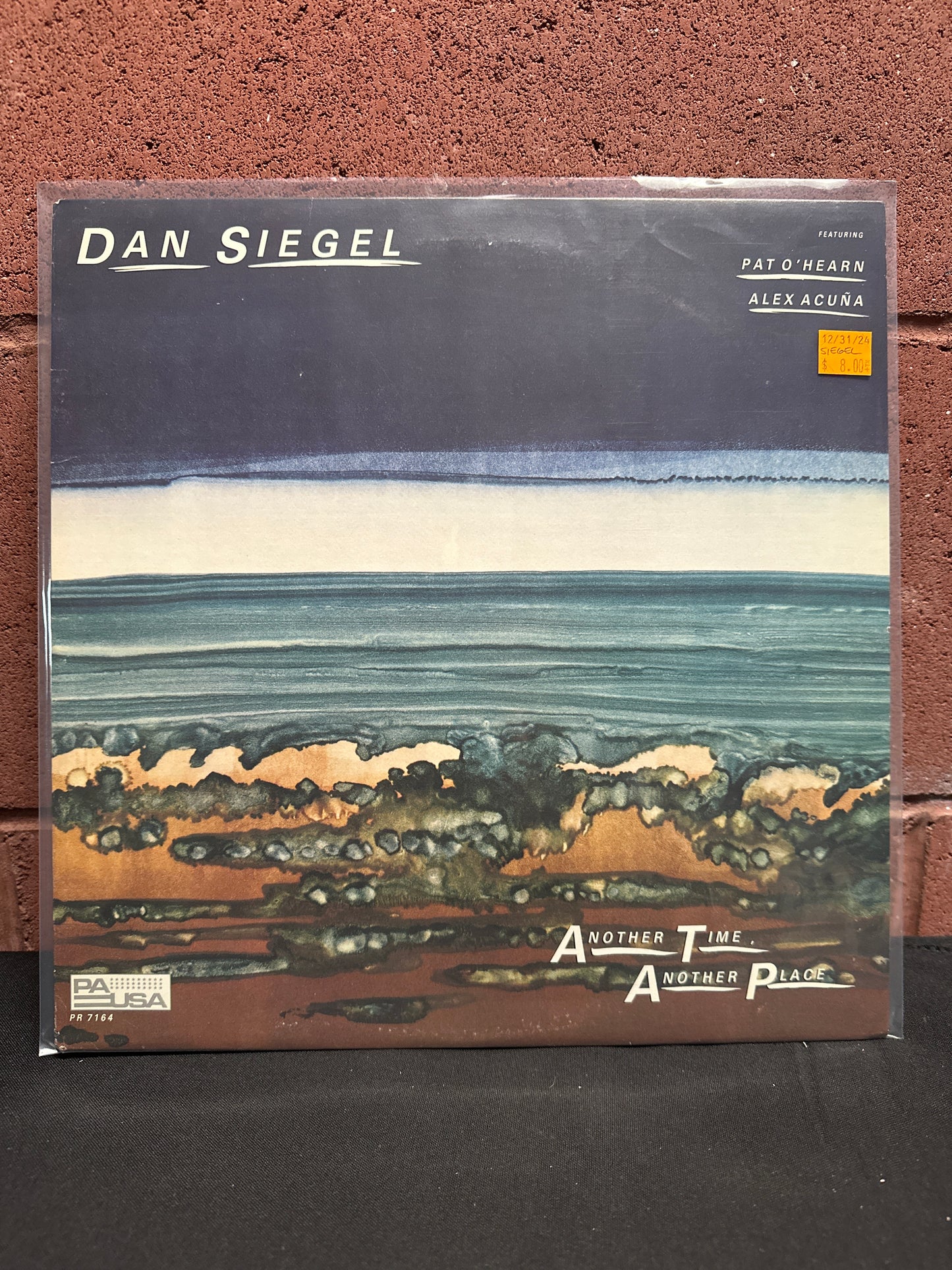 Used Vinyl:  Dan Siegel Featuring Patrick O'Hearn & Alex Acuna ”Another Time, Another Place” LP