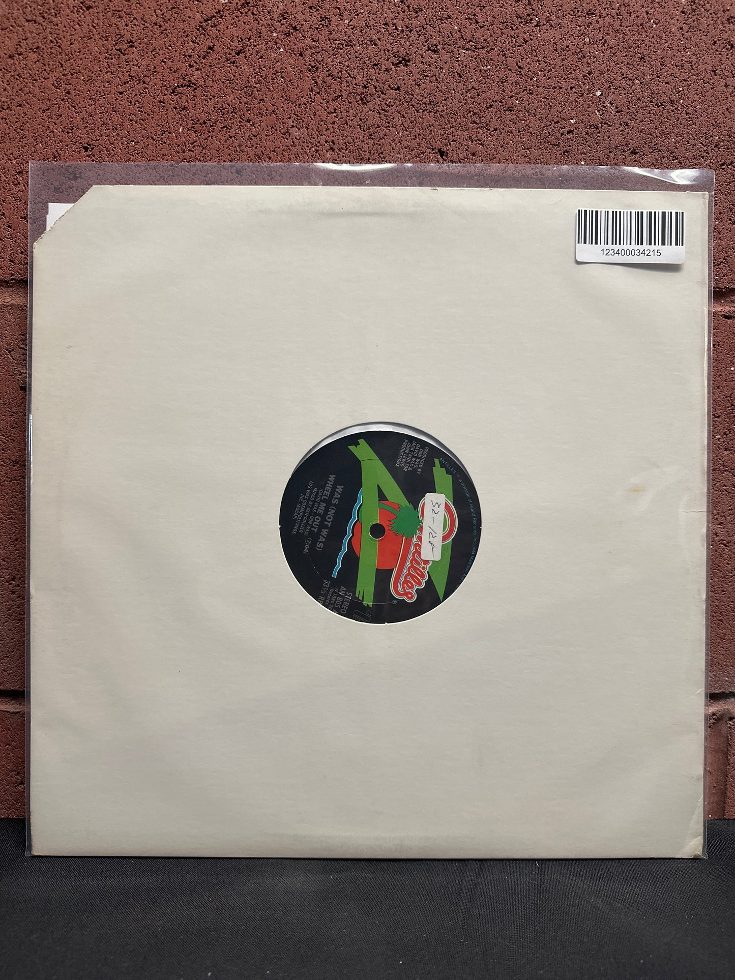 Used Vinyl:  Was (Not Was) ”Wheel Me Out” 12"