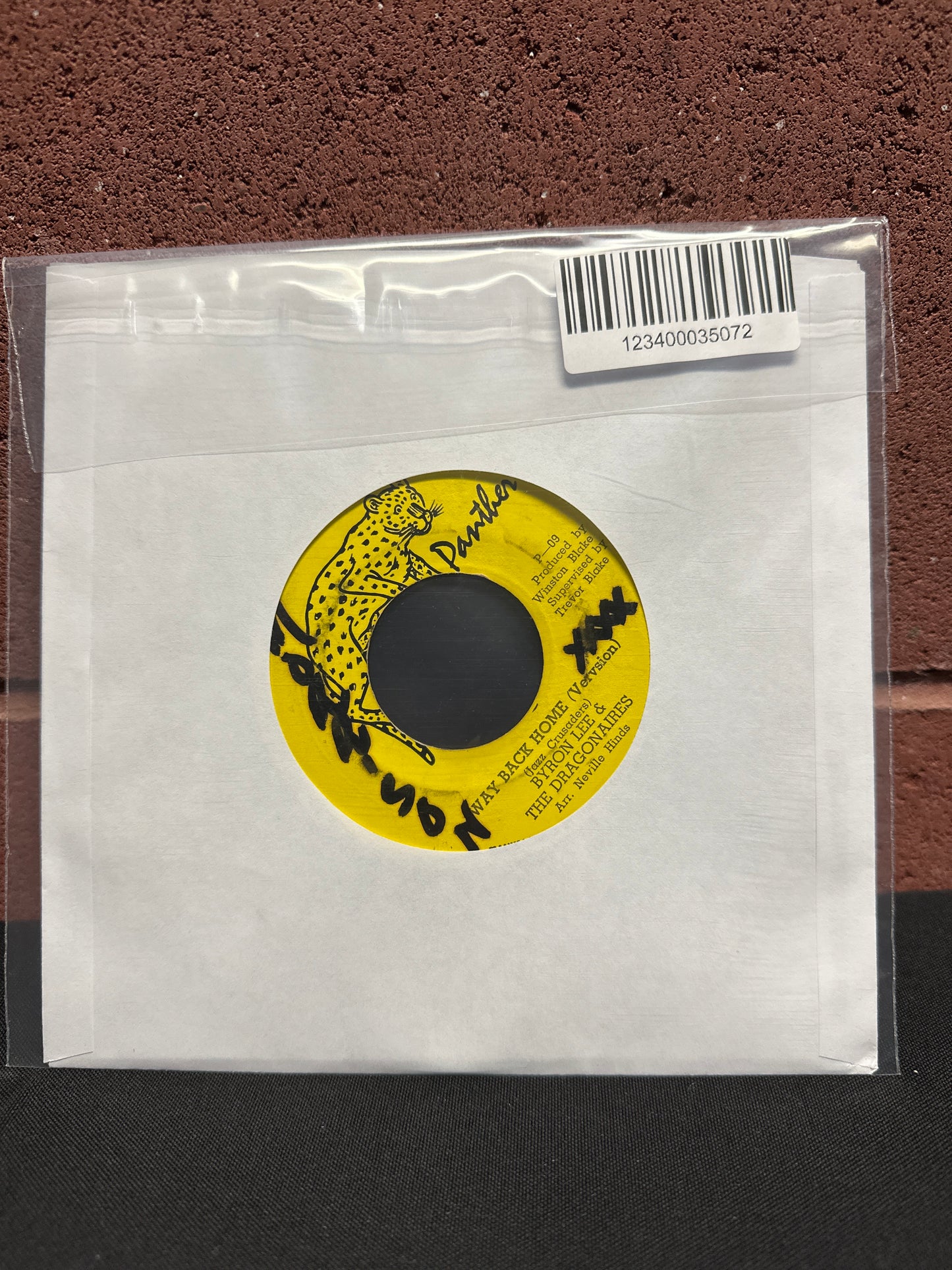 Used Vinyl:  Byron Lee And The Dragonaires ”Way Back Home / Way Back Home (Version)” 7"