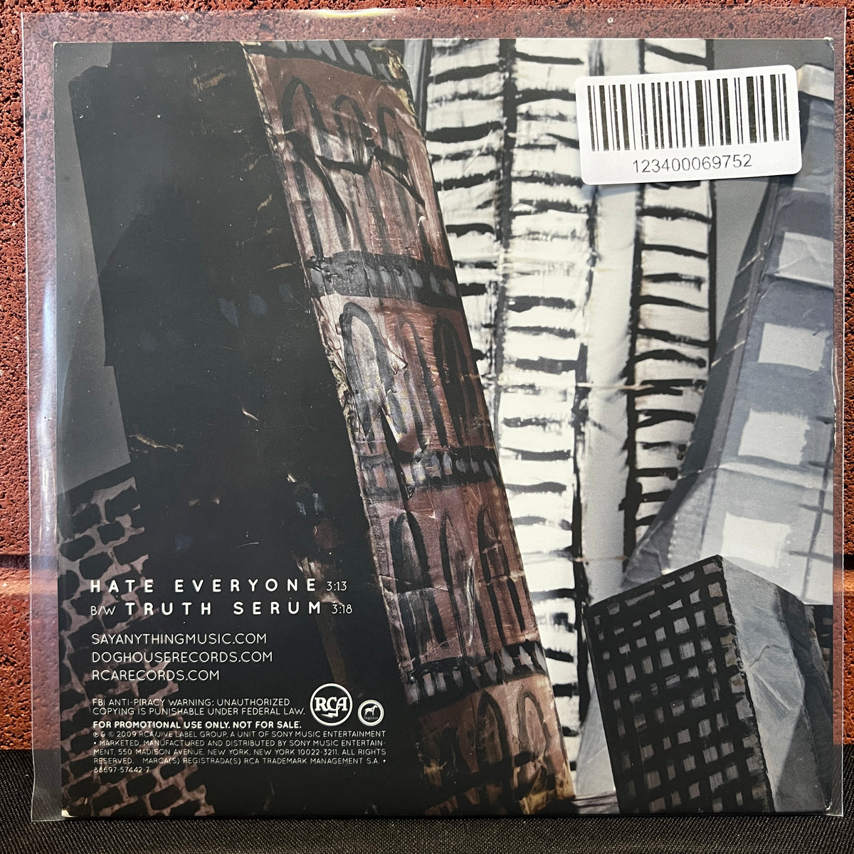 Used Vinyl: Say Anything "Hate Everyone" 7" (Promo)