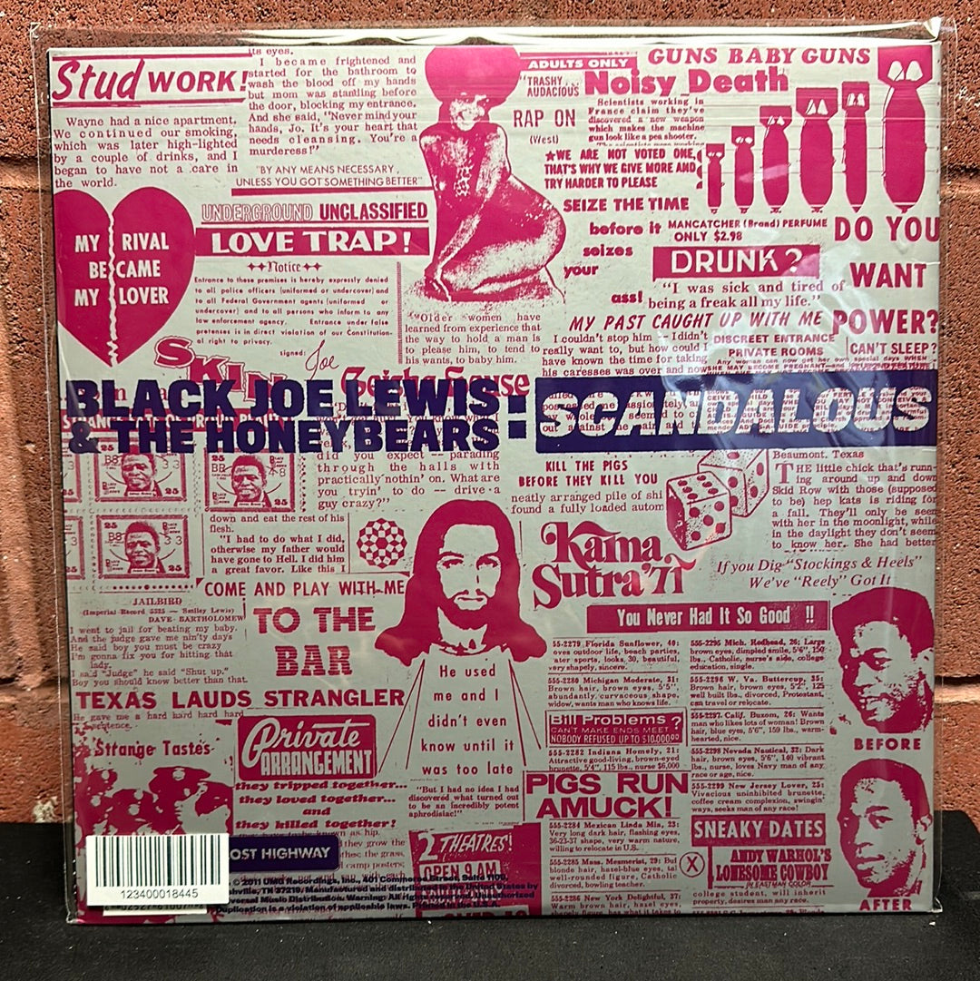 Used Vinyl:  Black Joe Lewis & The Honeybears ”Scandalous” 2xLP