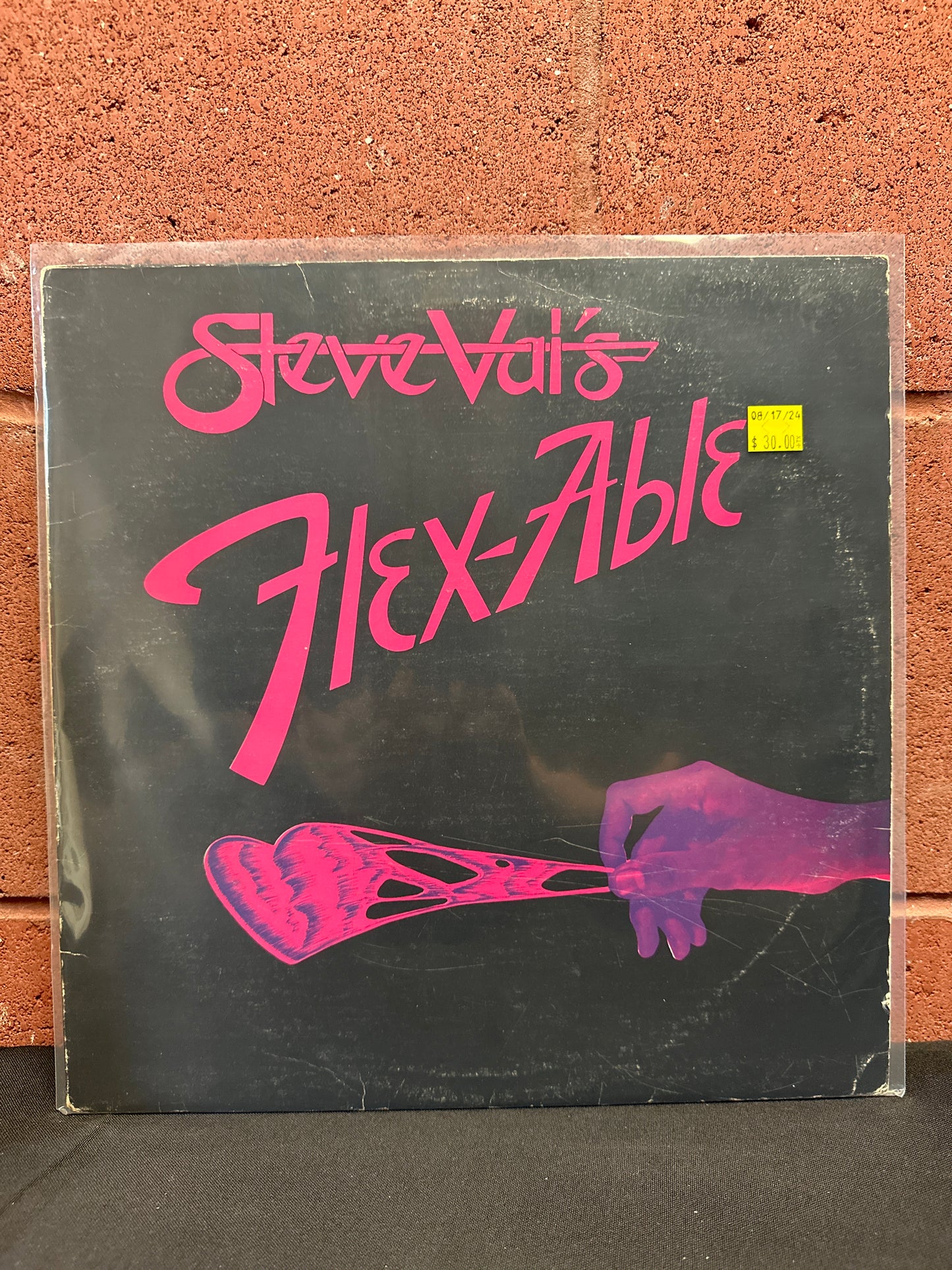 Used Vinyl:  Steve Vai ”Flex-Able” LP