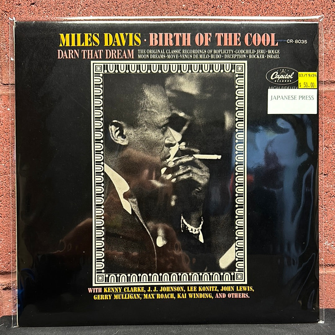 Used Vinyl:  Miles Davis "Birth Of The Cool" LP (Mono) (Japanese Press)