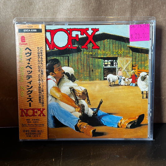 Used CD: NOFX "Heavy Petting Zoo" CD (1996 Japanese Press)