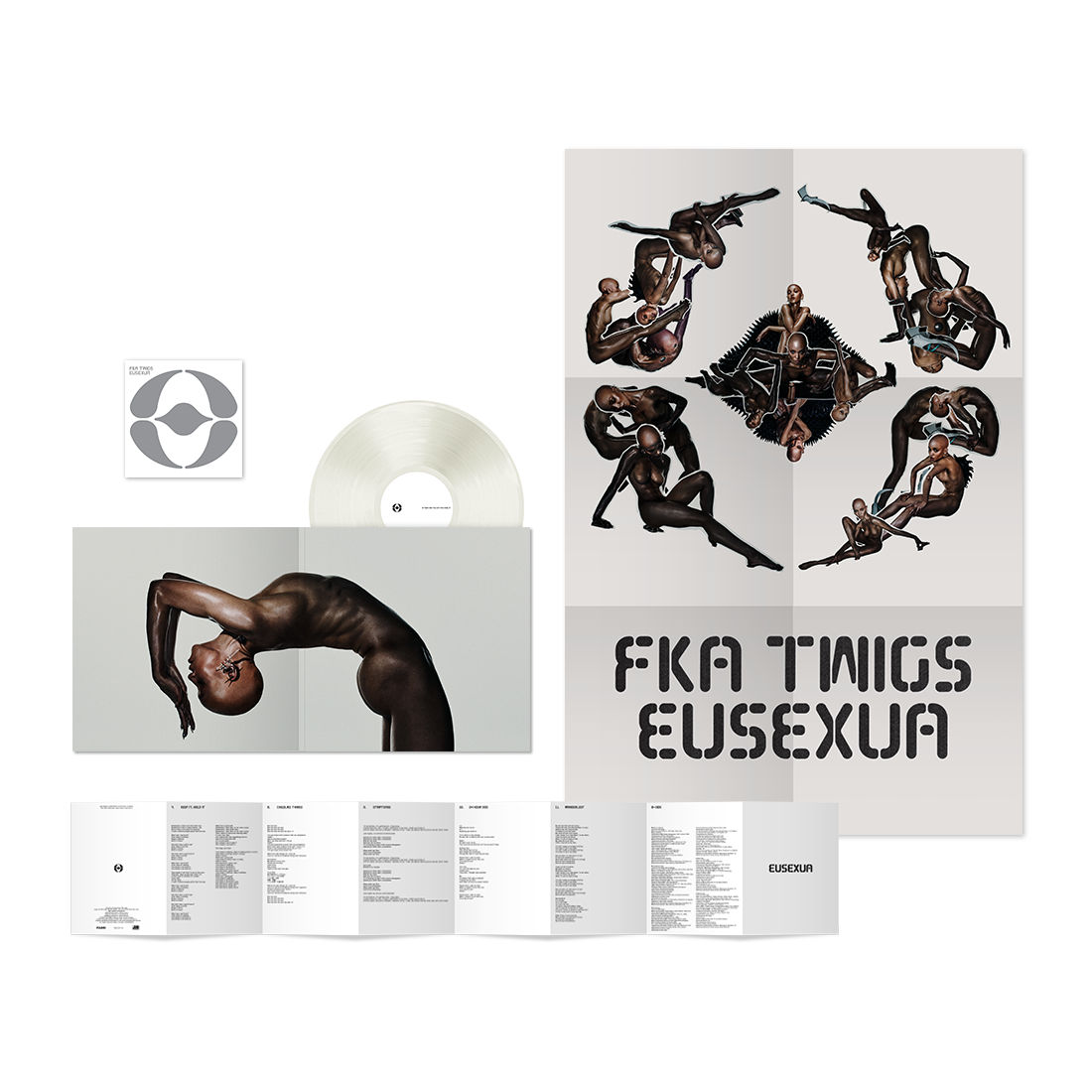 PRE-ORDER: FKA Twigs "EUSEXUA" LP (Milky Clear Vinyl)