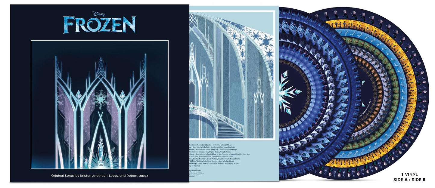 V/A "Frozen: The Songs" LP (Zoetrope Picture Disc)