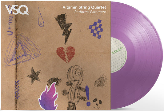 Vitamin String Quartet "VSQ Performs Paramore" LP (Violet)