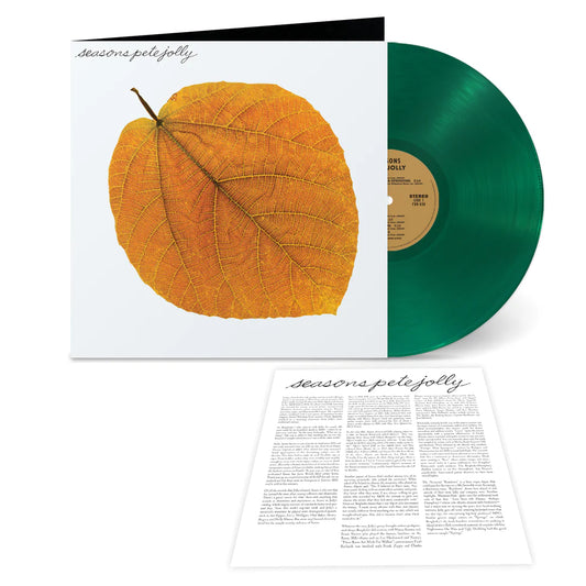 Pete Jolly "Seasons" LP (Clear Light Green Vinyl)