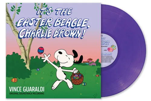 Vince Guaraldi "It's the Easter Beagle, Charlie Brown" LP (Indie Exclusive Purple vinyl, Peanuts 75th Anniversary Edition)