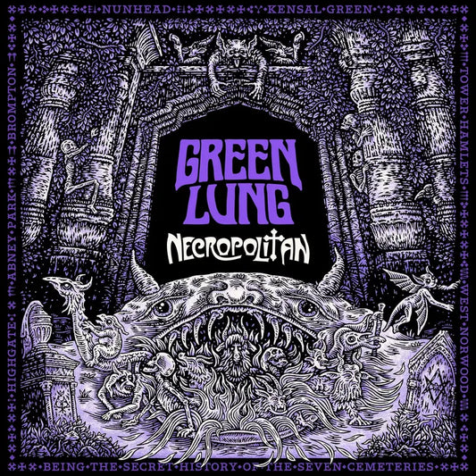 PRE-ORDER: Green Lung "Necropolitan" LP (Indie Exclusive Midnight Sparkle/Starlight Vinyl)