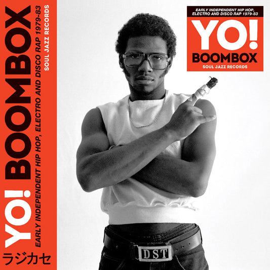 Soul Jazz Records Presents "YO! BOOMBOX - Early Independent Hip Hop, Electro And Disco Rap 1979-83" (Varients available)