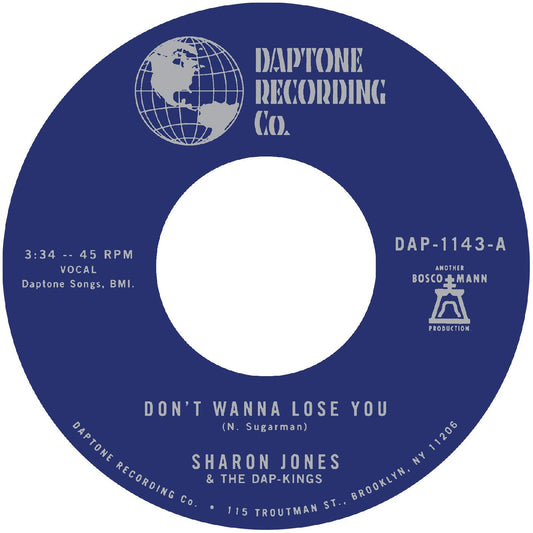 Sharon Jones & The Dap-Kings "Don't Want To Lose You b/w Don't Give a Friend a Number" 7"