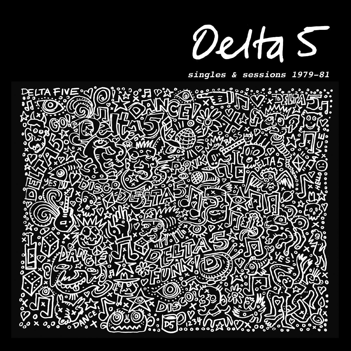 Delta 5 "Singles & Sessions 1979-1981" LP (Sea Glass)