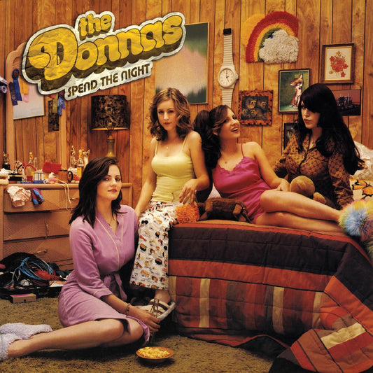 The Donnas "Spend the Night" LP (Hot Pink Vinyl)