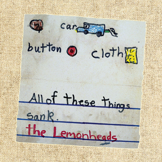 PRE-ORDER: The Lemonheads "Car Button Cloth (30th Anniversary Edition)" LP (White Vinyl)