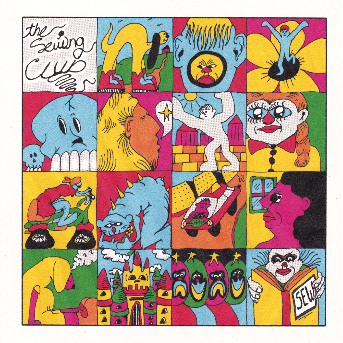PRE-ORDER: The Sewing Club "Sew" LP (Coke Bottle Clear Vinyl)