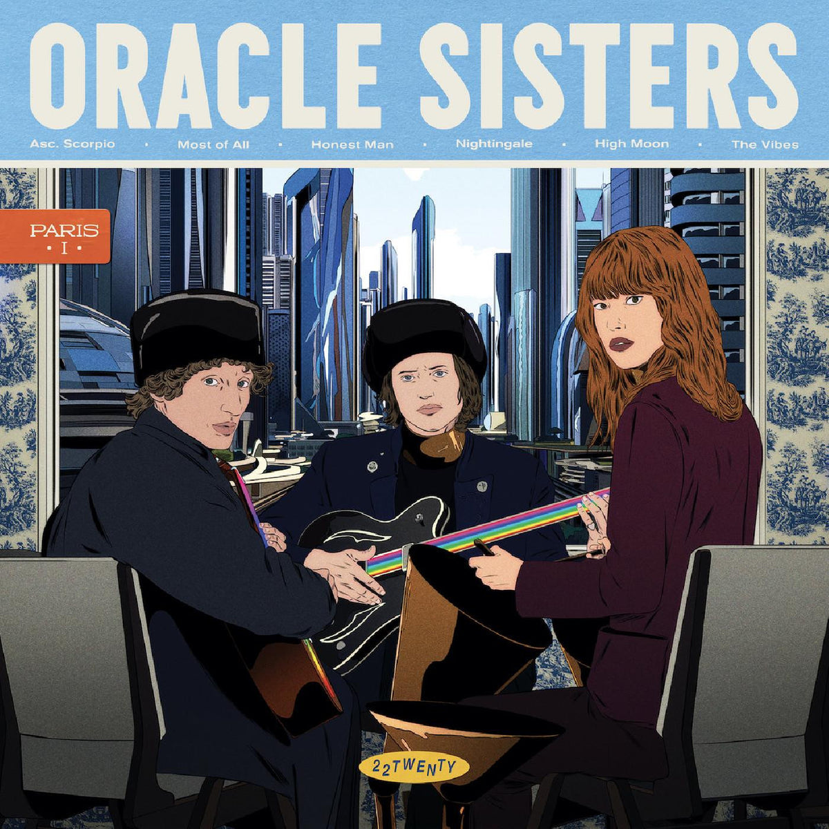 PRE-ORDER: Oracle Sisters "Paris I / Paris II" LP