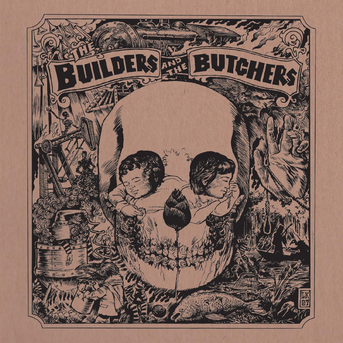 PRE-ORDER: The Builders and The Butchers "S/T" LP (Silver Vinyl)