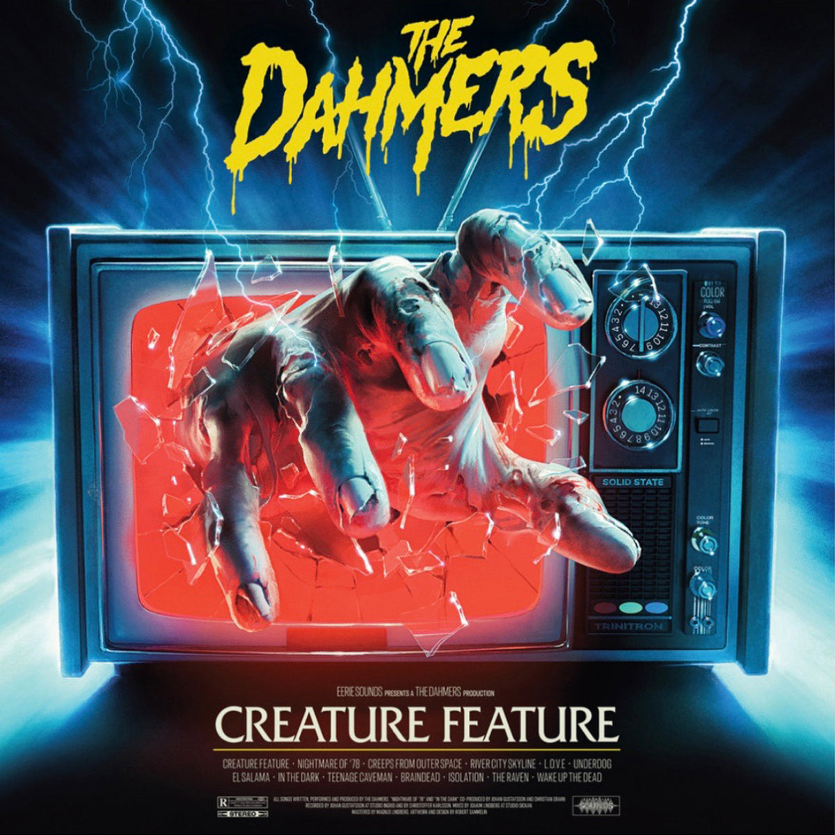 PRE-ORDER: The Dahmers "Creature Feature" LP (Transparent Green Vinyl)