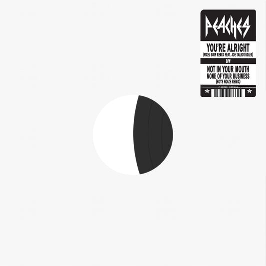 PRE-ORDER: Peaches "Peaches Remix 12" - Pixel Grip b/w Boys Noize" 12" Single (Limited Edition)