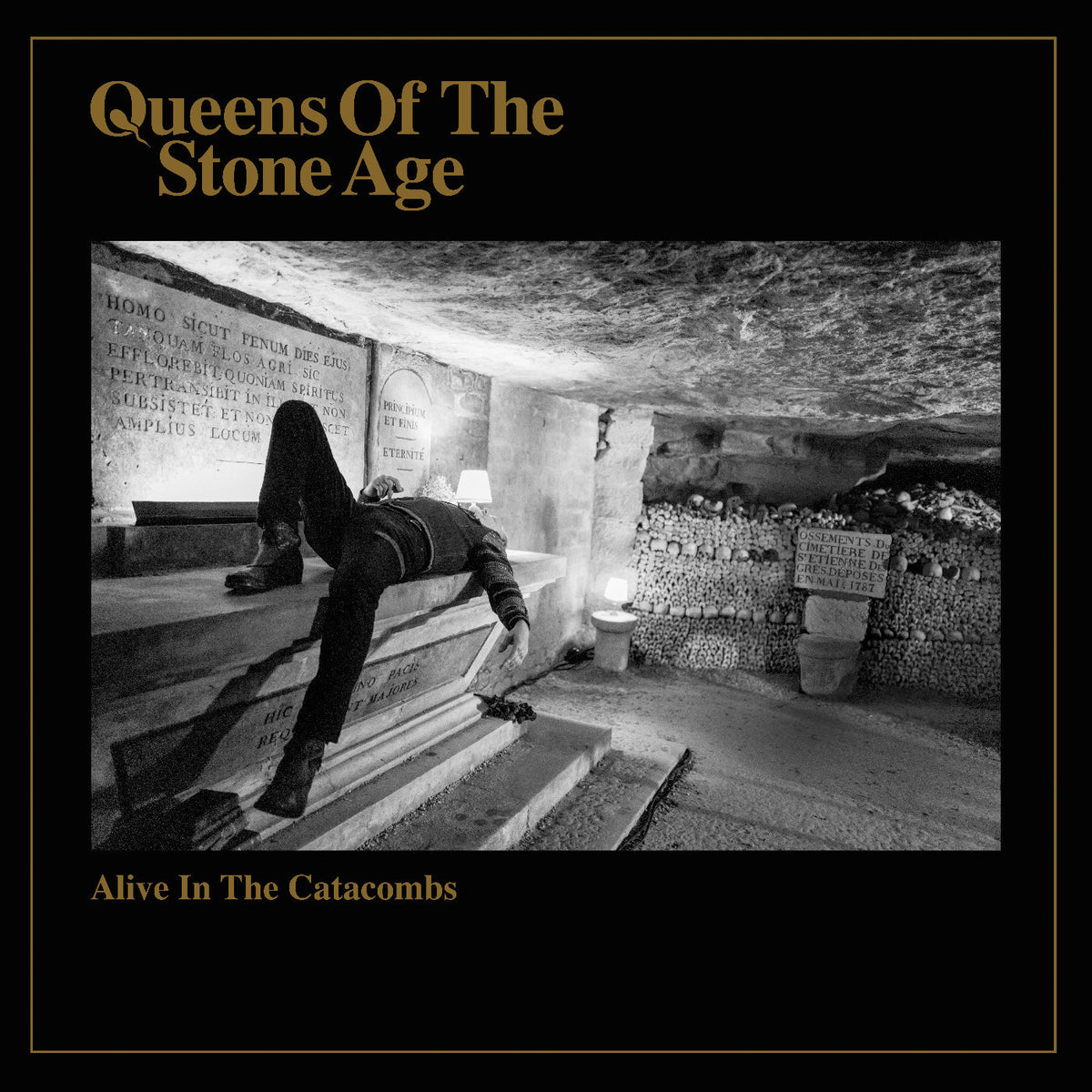 PRE-ORDER: Queens of the Stone Age "Alive in the Catacombs" LP