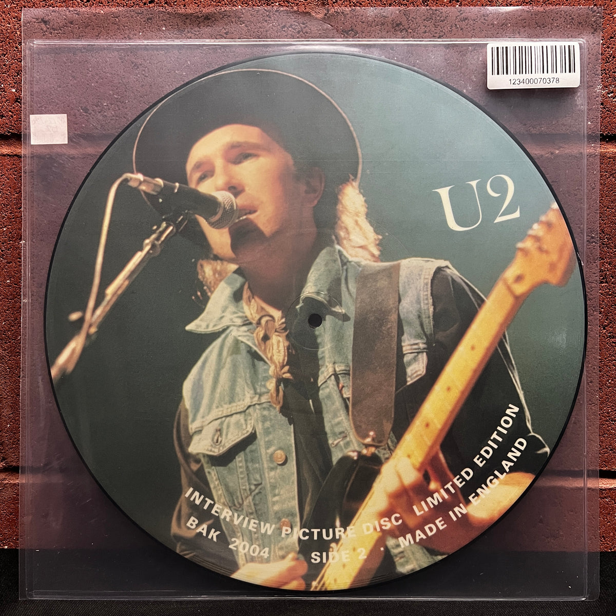 Used Vinyl: U2 "Interview" LP (UK Picture Disc)