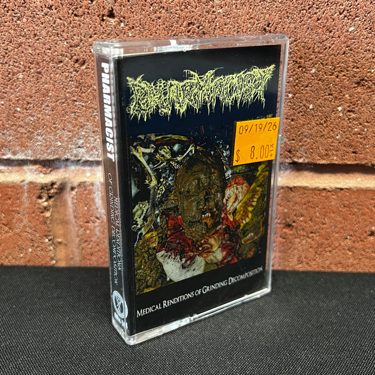 Used Cassette: Pharmacist "Medical Renditions Of Grinding Decomposition" Tape (2020 Press)