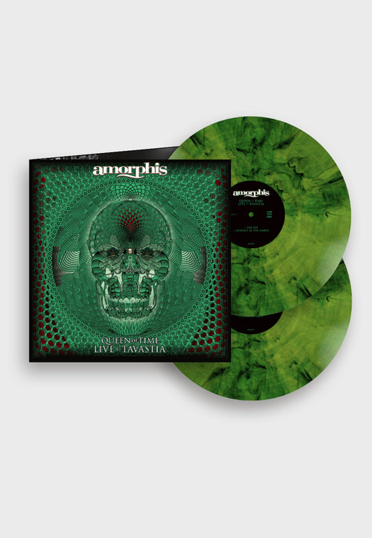 Amorphis "Queen Of The Time (Live At Tavastla 2021)" 2xLP (Green Blackdust Vinyl)