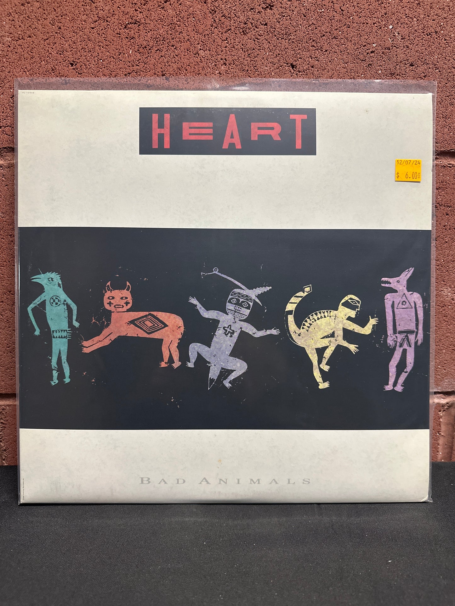 Used Vinyl:  Heart ”Bad Animals” LP