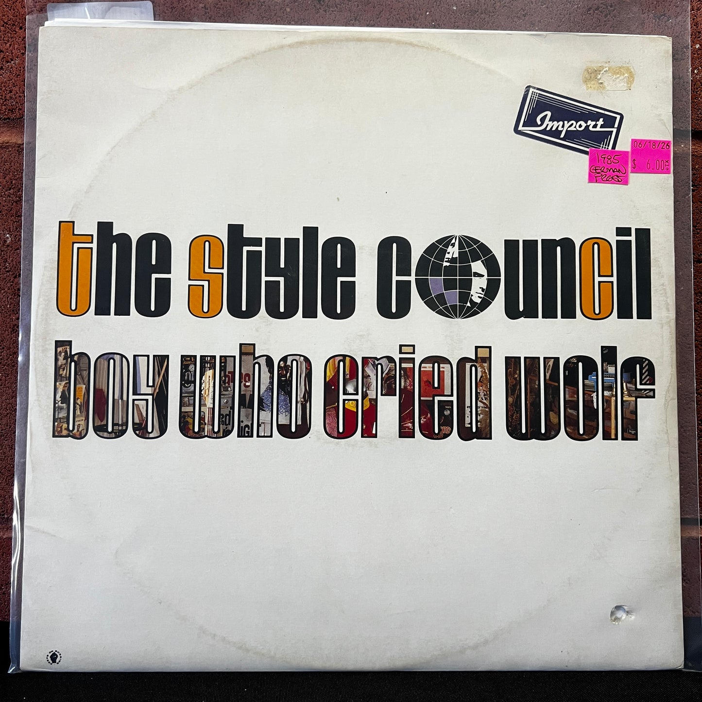 Used Vinyl: Used Vinyl: The Style Council "Boy Who Cried Wolf" 12" (1985 German Press)