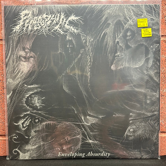 Used Vinyl:  Phobophilic ”Enveloping Absurdity” LP (Transparent Black with Silver Splatter vinyl)