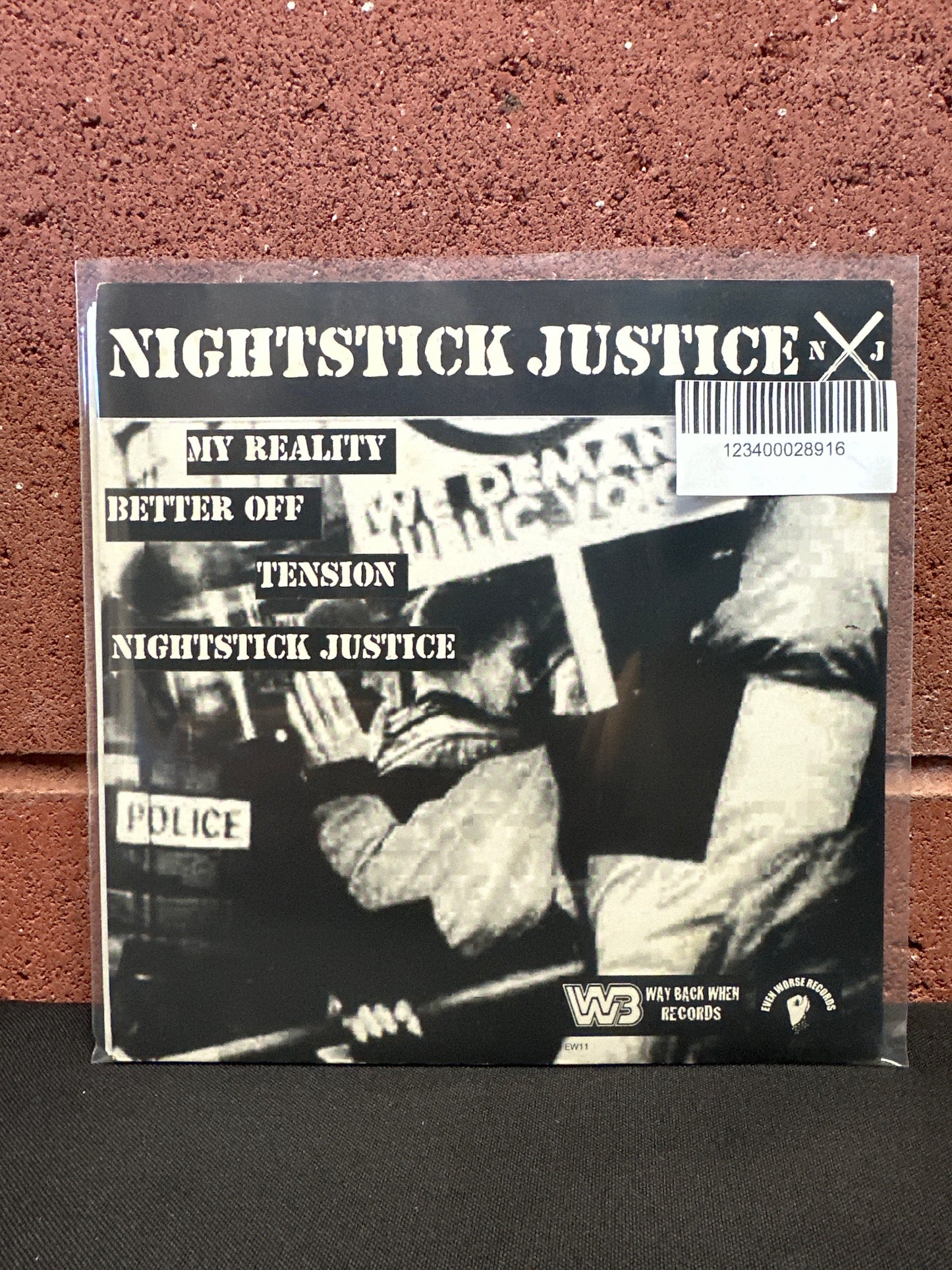 Used Vinyl:  Nightstick Justice ”Nightstick Justice” 7"