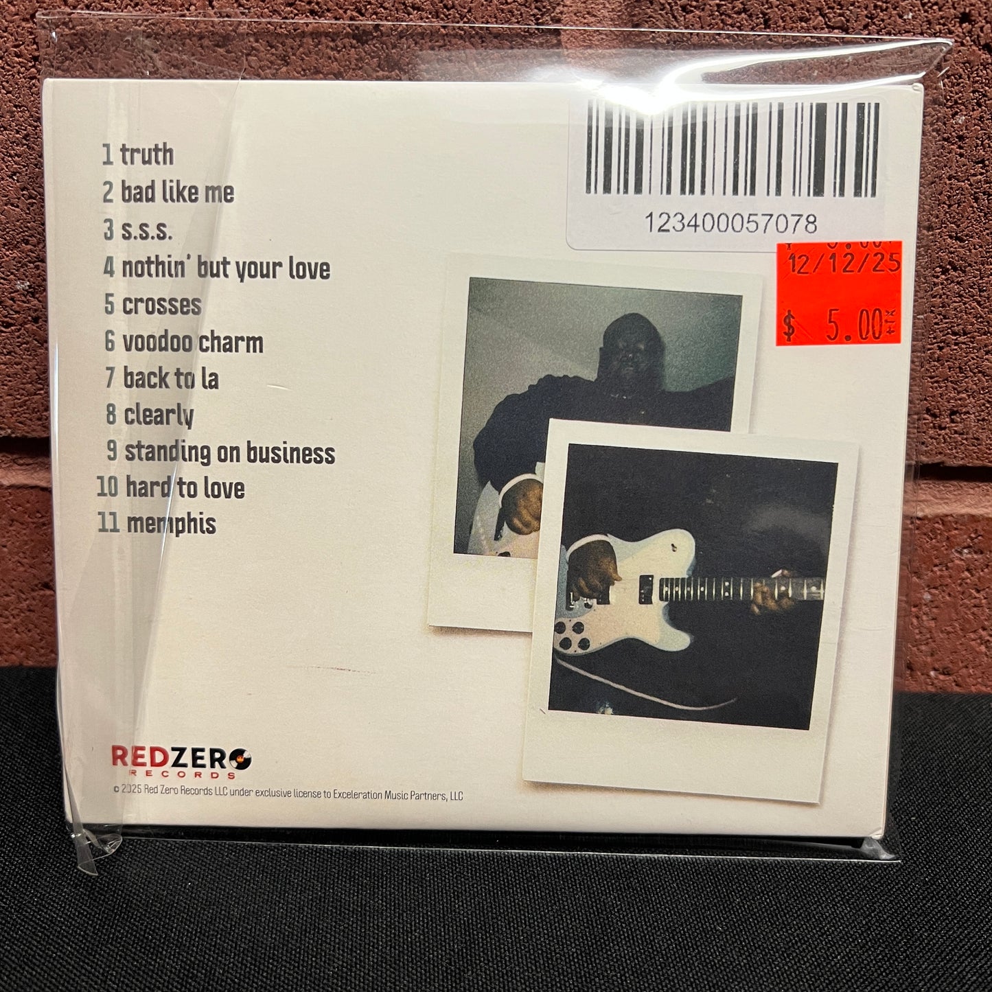 Used CD: Christone "Kingfish" Ingram "Hard Road" CD