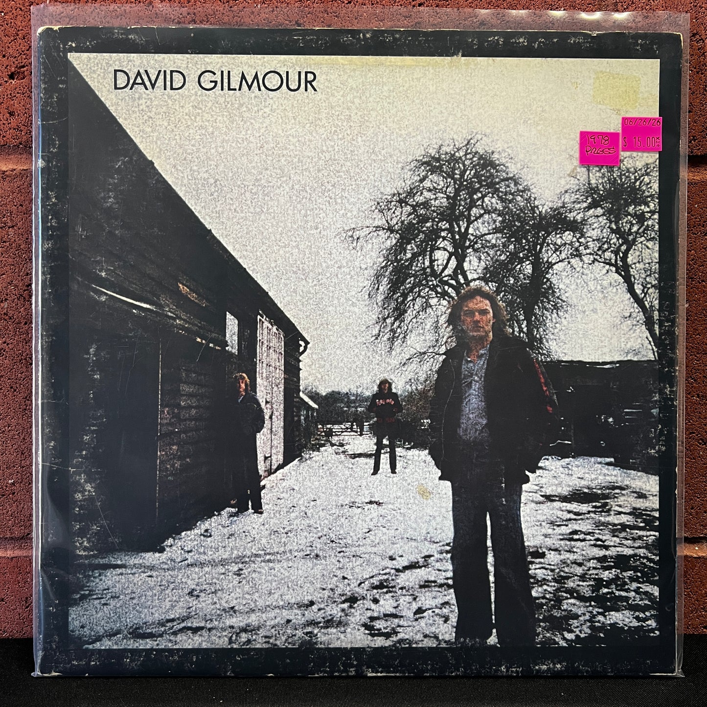 Used Vinyl: David Gilmour "S/T" LP (1978 Press)