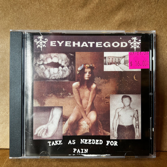 Used CD: Eyehategod "Take As Needed For Pain" CD