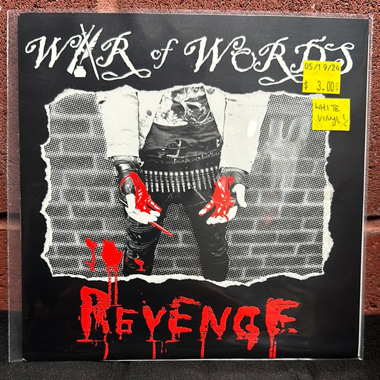 Used Vinyl:  War Of Words ”Revenge” 7" (White vinyl)