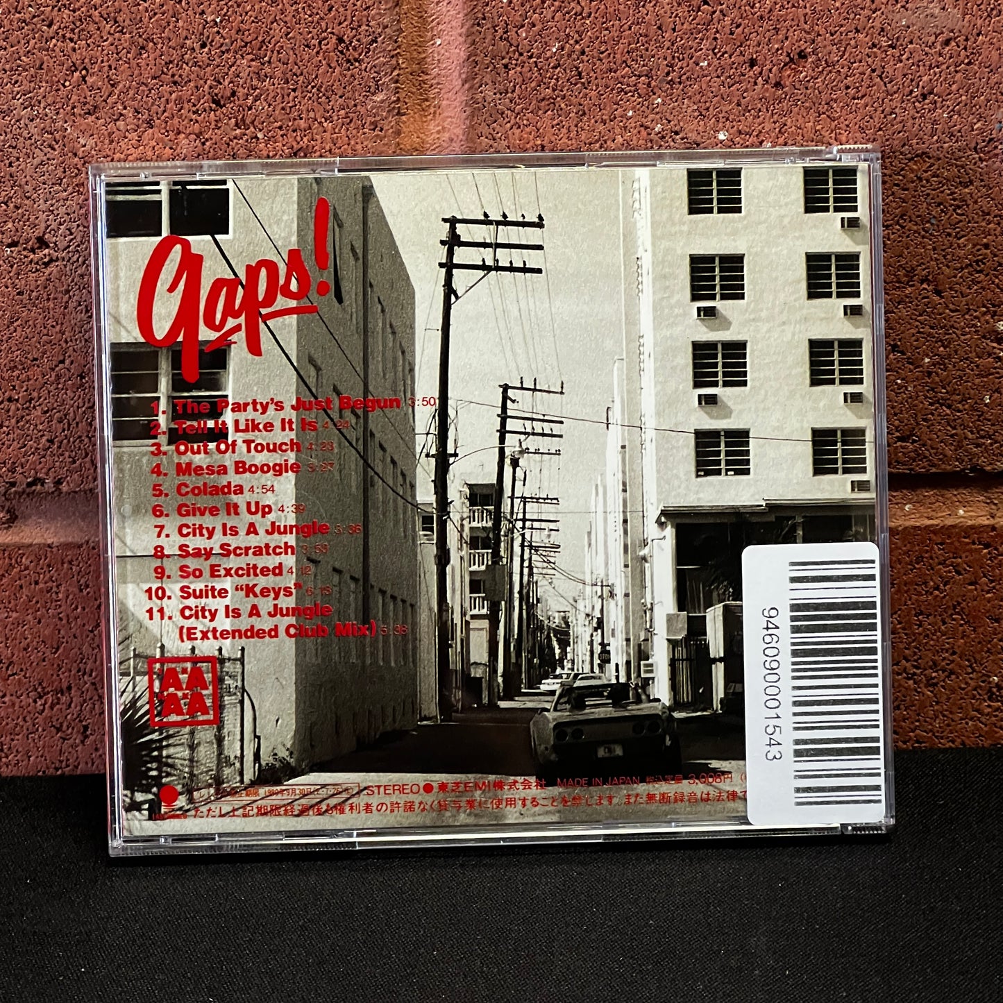 Used CD: Masayoshi Takanaka "Gaps!" CD (1989 Japanese Press)