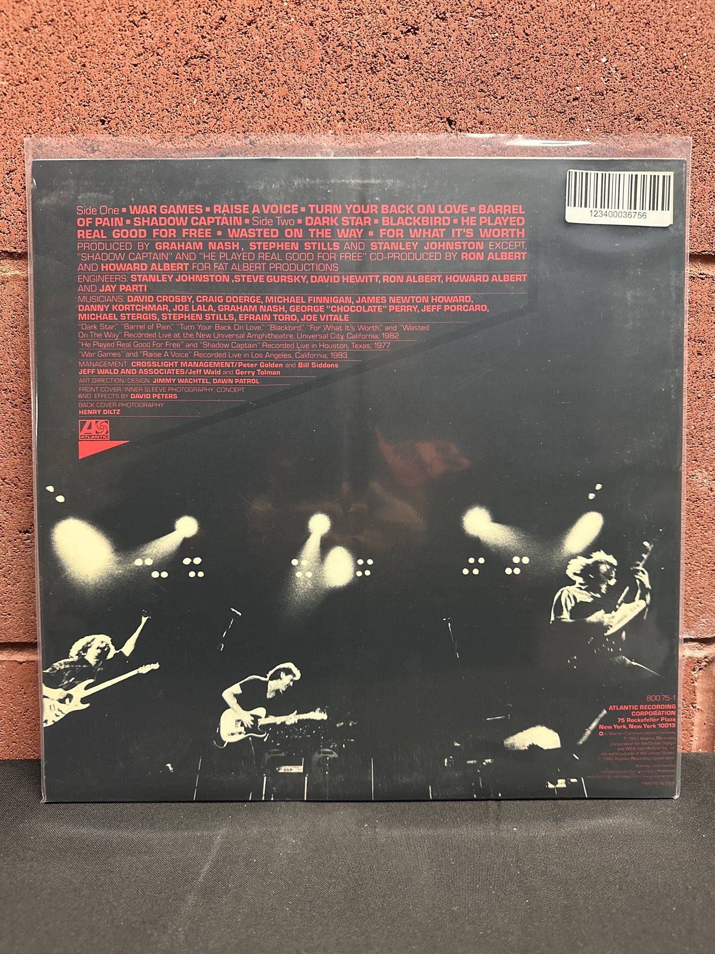 Used Vinyl:  Crosby, Stills & Nash ”Allies” LP