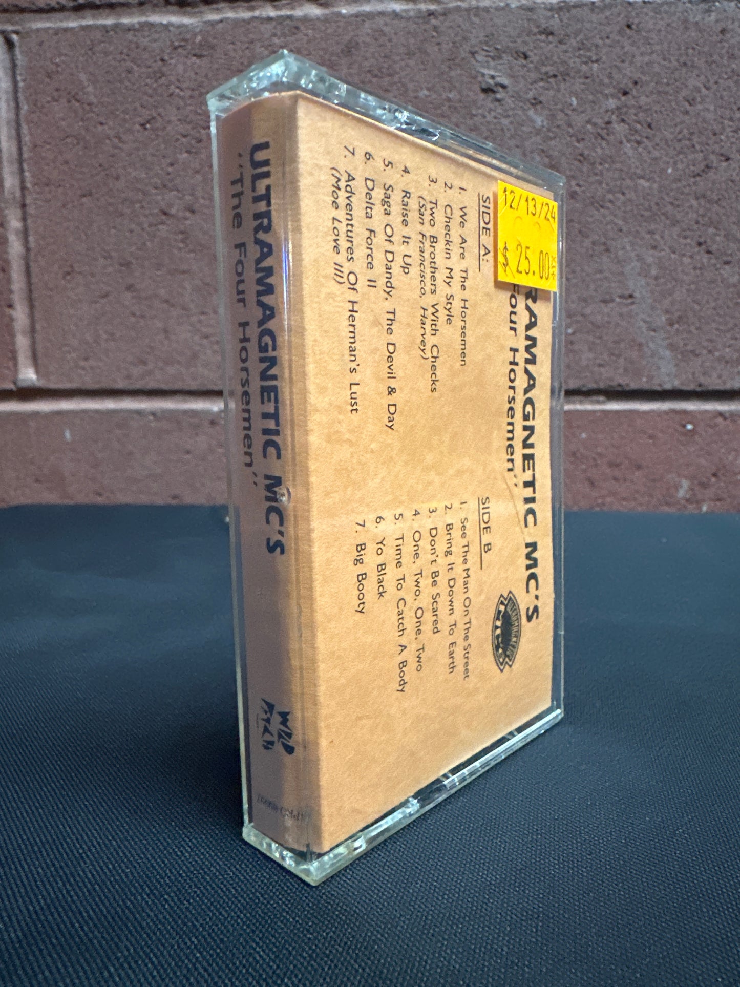 Used Cassette: Ultramagnetic MC's "The Four Horsemen" (Promo) Tape