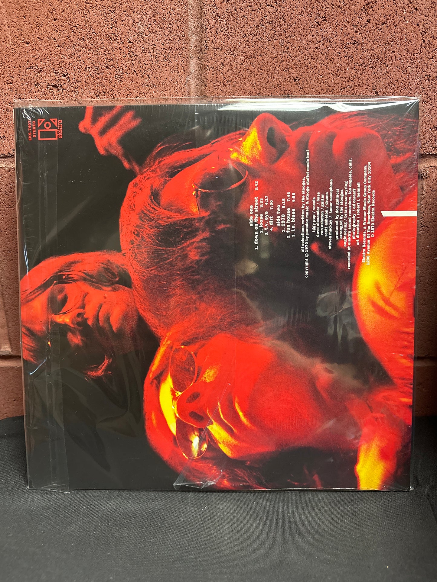 Used Vinyl:  The Stooges ”Fun House” LP (Red and black vinyl)