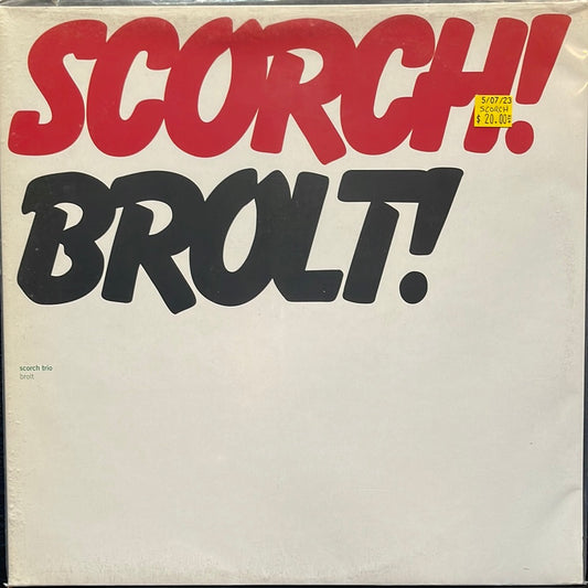 USED VINYL: Scorch Trio "Brolt" 2xLP