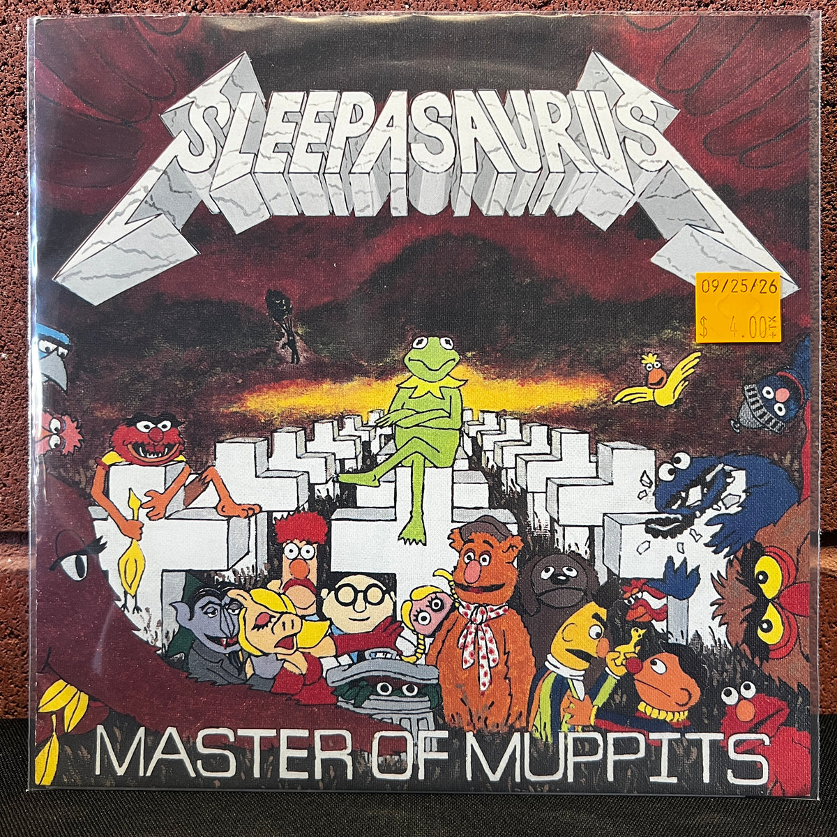 Used Vinyl: Sleepasaurus ‎"Master Of Muppits" 7"