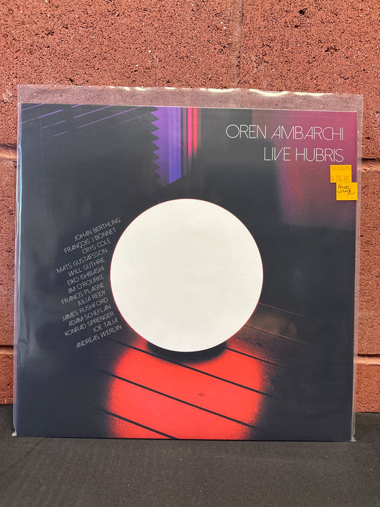 Used Vinyl:  Oren Ambarchi ”Live Hubris” LP (Pink vinyl)