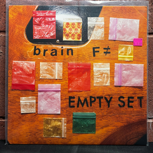 Used Vinyl: Brain F≠ (Brain Flannel) "Empty Set" LP (2014 Press)
