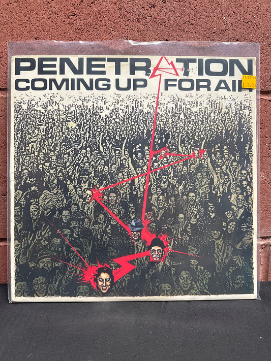 Used Vinyl:  Penetration ”Coming Up For Air” LP