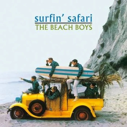 The Beach Boys "Surfin Safari" LP (180g Crystal Clear Vinyl, IMPORT)