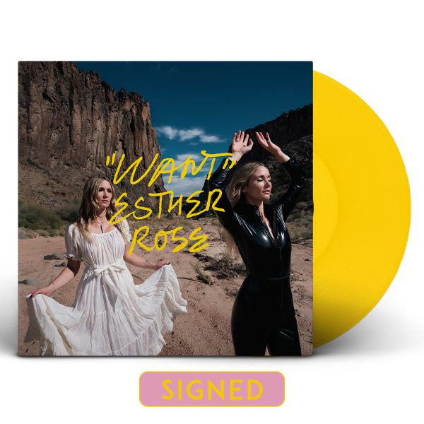 Esther Rose "Want" LP (SIGNED Indie Exclusive Yellow VInyl)