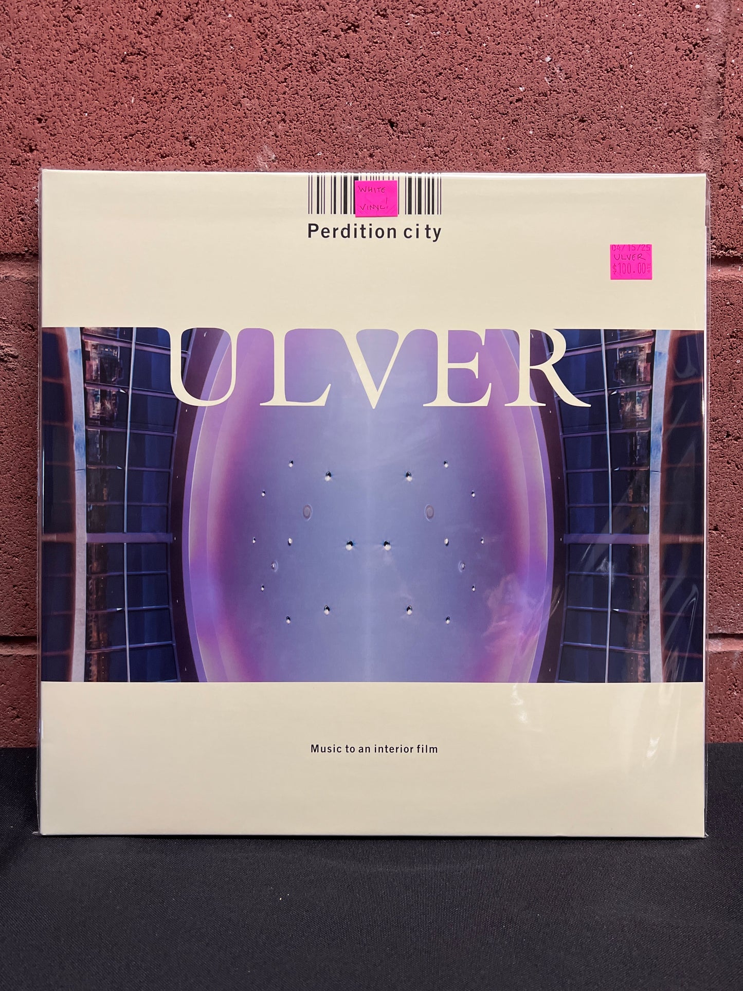 Used Vinyl: Ulver "Perdition City (Music To An Interior Film)" 2xLP (White vinyl)