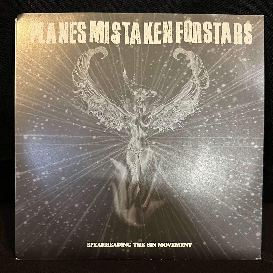 Used Vinyl:  Planes Mistaken For Stars ”Spearheading The Sin Movement” 7" (Clear vinyl)